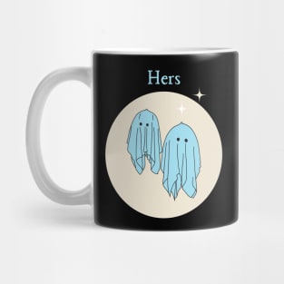 Hers Ghost Couple style 1 Mug